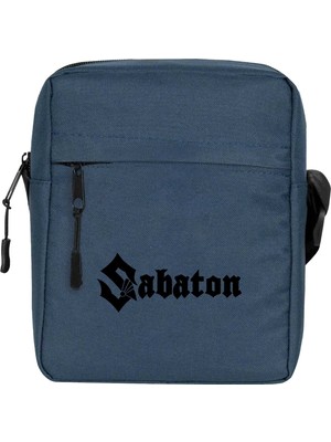 Wakha Sabaton Logo Omuz Çantası Lacivert Renk