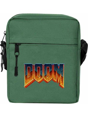 Wakha Doom Vintage Omuz Çantası Yeşil Renk