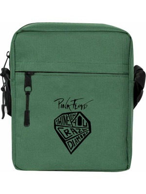 Wakha Pink Floyd Crayz Diamond Omuz Çantası Yeşil Renk
