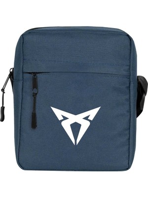 Wakha Kupra Logo Omuz Çantası Lacivert Renk