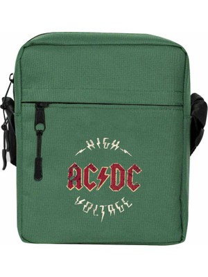 Wakha Ac Dc Vintage Omuz Çantası Yeşil Renk