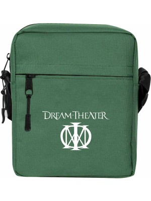 Wakha Dream Theather Logo 3 Omuz Çantası Yeşil Renk