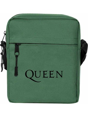 Wakha Queen Logo Omuz Çantası Yeşil Renk