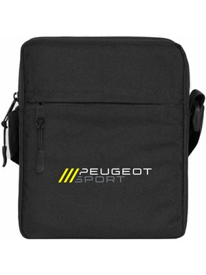 Wakha Peugeot Sport Slash Omuz Çantası Siyah Renk