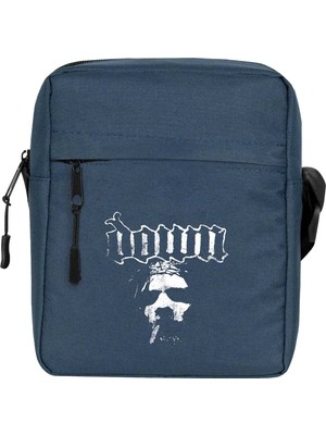 Wakha Down Jesus Face Omuz Çantası Lacivert Renk