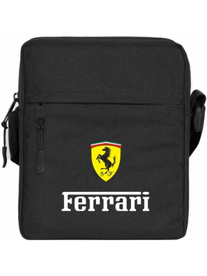 Wakha Ferari In Italy Omuz Çantası Siyah Renk