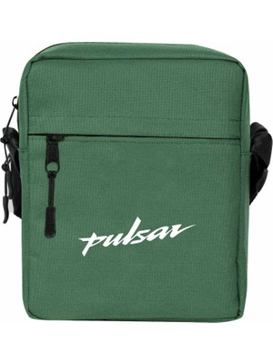 Wakha Pulsar Logo Omuz Çantası Yeşil Renk