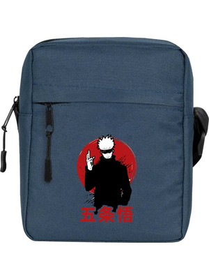 Wakha Megumi Jajutsu Kaisen Omuz Çantası Lacivert Renk