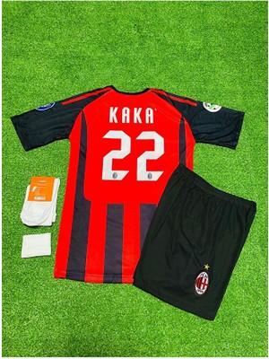 FRAGOLA A.c M.i.l.a.n 2007 Sezonu Kaka Leite Nostalji Çocuk Forması 4'lü Set