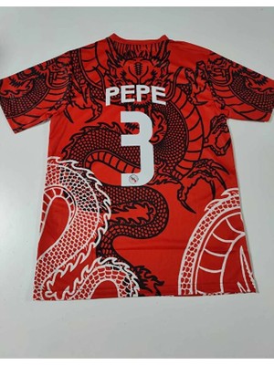 FRAGOLA R.e.a.l M.a.d.r.i.d 2023/24 Pepe Yeni Sezon Özel Konsept Forması (Red)
