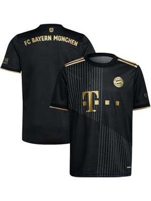 FRAGOLA B.a.y.e.r.n/m.ü.n.i.h 2021/22 Sezonu Isimsiz Deplasman Forması (Blackgold)