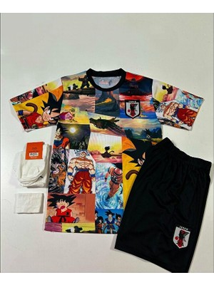 FRAGOLA Japonya Tsubasa Özel Tasarım Çocuk Forması 4'lü Set