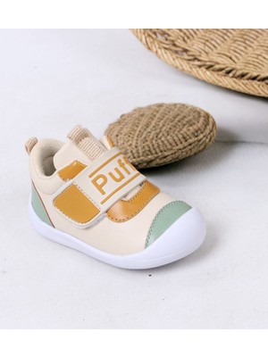 papucumun dünyası Ortopedik Ilk Adım Bebek Ayakkabısı  Erkek Çocuk Spor Babet