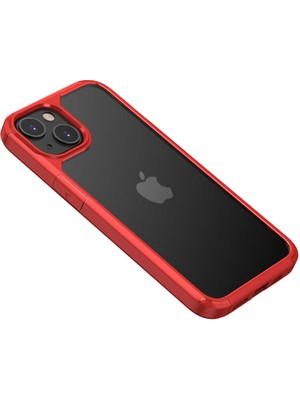 iPhone 13 Uyumlu Aden Roll Kapak-Kırmızı