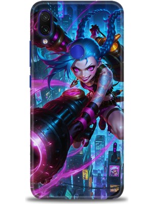 Xiaomi Redmi Note 7 Hd Baskılı Kılıf + Seramik Tam Kaplayan Ekran Koruyucu 280