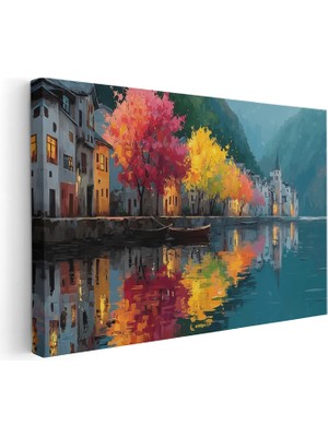 Artarilion Kanvas Yatay Duvar Tablosu Kanvas Doganin Renkleri3 Ev Ofis Salon Modern Duvar Tablosu