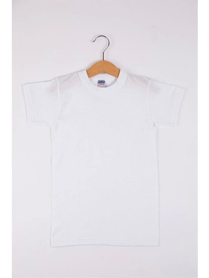 Kapsulavm Berrak Çocuklar Için Beyaz Sıfır Yaka Üst Iç Giyim