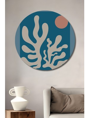 Teona Ahşap Matisse Ahşap Mdf Dekoratif Ev/işyeri Duvar Tablo Yuvarlak Ev/işyeri Duvar Tablo