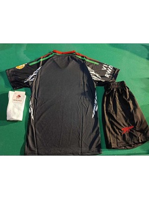 Legent Lady Arsenal 2024/25 Isimsiz Deplasman Çocuk Forması 4lü Set Forma+Şort+Çorap+Bileklik