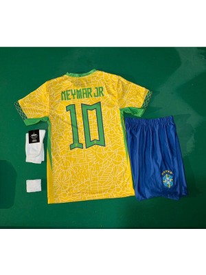 Legent Lady Brezilya Neymar Futbol Çocuk Forması 4'lü Set