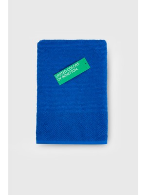 Benetton Home Banyo Havlu El Yüz Vücut Mavi %100 Pamuk 50X90 cm El Havlusu