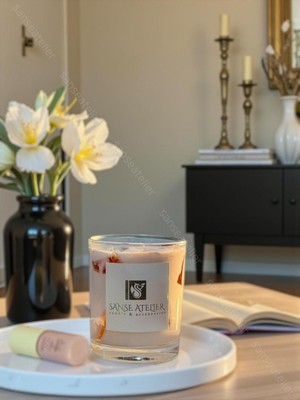 Sanse Atelier Ice Latte Candle,candle,mum,kahve Kokulu Mum