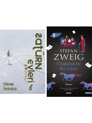 Alfa Yayınları Satürn Evleri 6. Cilt + Olağanüstü Bir Gece