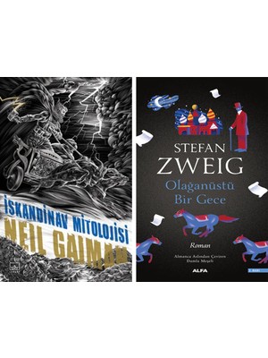 Alfa Yayınları Iskandinav Mitolojisi + Olağanüstü Bir Gece