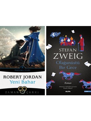Alfa Yayınları Yeni Bahar – Zaman Çarkı Başlangıç Kitabı + Olağanüstü Bir Gece