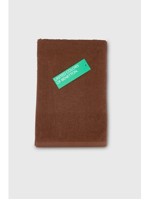 Benetton Home Banyo Havlu El Yüz Vücut Kahverengi %100 Pamuk 50X90 cm El Havlusu