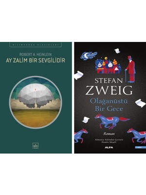 Alfa Yayınları Ay Zalim Bir Sevgilidir + Olağanüstü Bir Gece