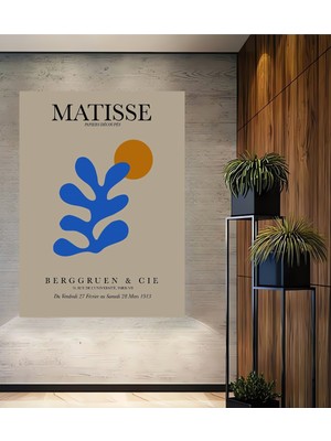 Teona Ahşap Henri Matisse Soyut Sanat Ahşap Mdf Dekoratif Işyeri Duvar Tablo Dikdörtgen Işyeri Duvar Tablo