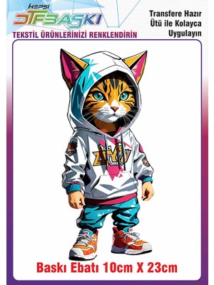 F17 Ajans Özel Tasarım Ütü ile Yapışan Kumaş Tekstil Kıyafet Dtf Baskı 2657