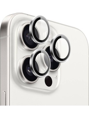 iPhone 16PRO/16PROMAX Kamera Koruma Lens - Sapphıre Lens (Ar+Af Anti Fog)