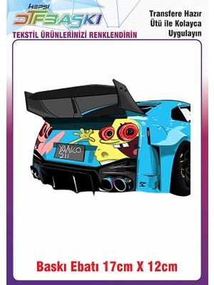 F17 Ajans Renkli Araba Ütü ile Yapışan Kumaş Tekstil Kıyafet Dtf Baskı