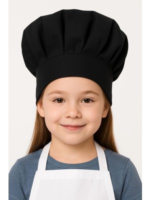 Mantar Kep Çocuk - Siyah