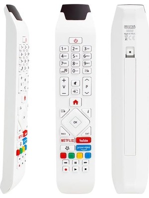 RCA343140P Youtube-Netflix-Prime Video Tuşlu Lcd-Led Tv Kumanda Beyaz