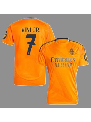 FRAGOLA Vinicius Jr. 2024-25 Yeni Sezonu Real Madrid Deplasman Yetişkin Forması