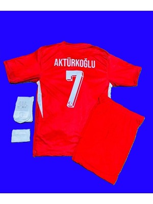 FRAGOLA Kerem Aktürkoğlu Türkiye Milli Takım Çocuk Forması 4'lü Set