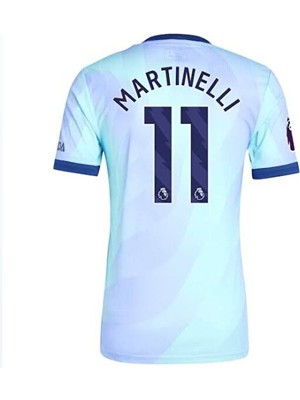 FRAGOLA A.r.s.e.n.a.l 2024/25 Yeni Sezon Gabriel Martinelli Alternatif Forması (Thırd Shirt)