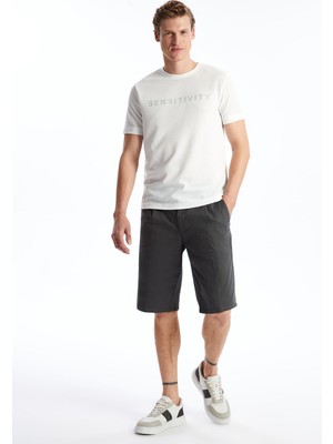 Lc Waikiki Yeni Sezon Rahat Kalıp Gabardin Erkek Bermuda Şort