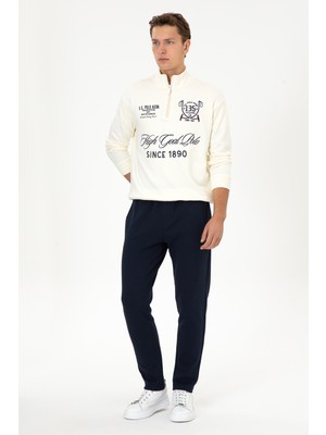 U.S. Polo Assn. Erkek Lacivert Eşofman Altı Regular Fit %80 Pamuk 50309998-VR033