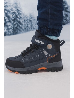Minibonito Çocuk Unisex Içi Kürklü Fermuarlı Outdoor Bot