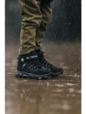 Minibonito Çocuk Unisex Içi Kürklü Fermuarlı Outdoor Bot