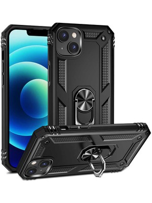 iPhone 14 Plus Uyumlu Aden Vega Kapak-Siyah