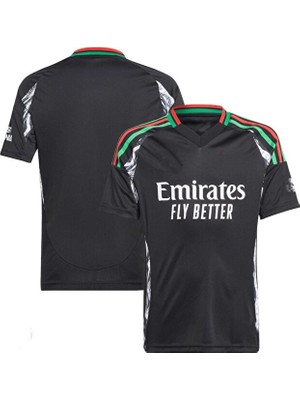Feel Style A.r.s.e.n.a.l 2024/25 Yeni Sezon Isimsiz Deplasman Forması (Black)