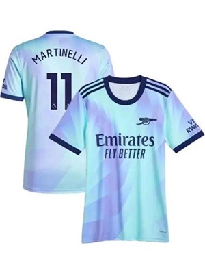 Feel Style A.r.s.e.n.a.l 2024/25 Yeni Sezon Gabriel Martinelli Alternatif Forması (Thırd Shirt)