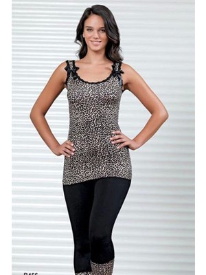Beruflic Şahinler Leopar Taytlı Takımı B456