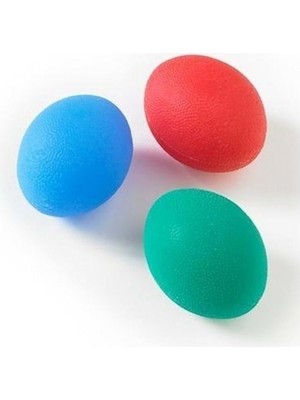 Başarı Ortopedi 3 Lü Full  Set El Bilek Parmak Güçlendirme Egzersiz Topu - Silikon Stres Topu Parmak Güçlendirme Topu