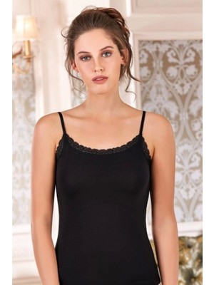 Beruflic Berrak Kadın Dantelli Ip Askılı Atlet 2042